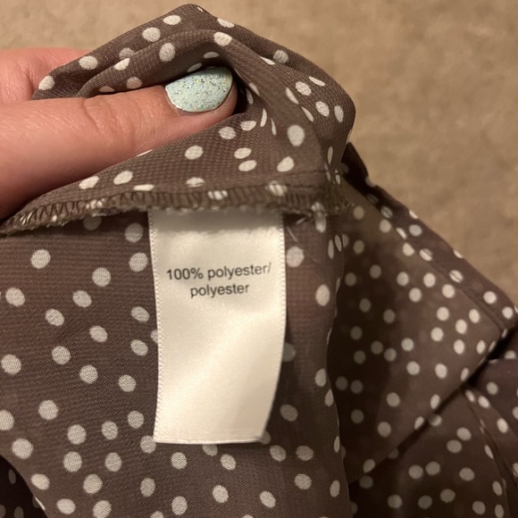 Maurice’s polka dot blouse - Picture 3 of 9